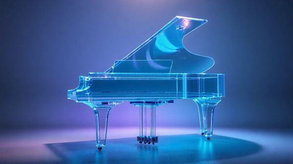 Découvrez les pianos en plexiglas aux sonorités incomparables